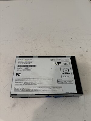 2022 MAZDA CX5 AUDIO RADIO AUTO VISUAL TUNER REMOTE OEM KJL166DR0