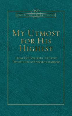 My Utmost for His Highest; 365 One-Minute Medit- 160260388X, paperback, Chambers