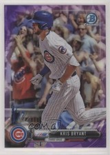 2017 Bowman Chrome Purple Refractor 182/250 Kris Bryant #1 8b5
