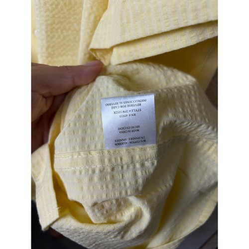 Winston hell Baumwolle buttergelb Knopfleiste 4XLT neu mit Etikett - Bild 5 von 5