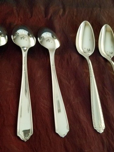 6" Teaspoon Lady Hilton (Sterling, 1940, No Monograms) by Westmorland Silver - Picture 9 of 9