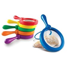 Jumbo - 6 Pieces, Ages 3 Toddler Learning Toys, Exploration Toys Magnifiers
