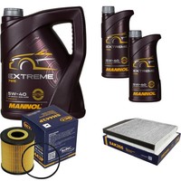 SCT Inspektionspaket 7L Mannol 5W-40 FüR Volvo V70 II 2.4 2.5 T S60 I XC70 Cross