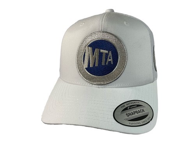 #ad #ad MTA HAT WHITE MESH SNAPBACK NEW YORK CITY TRANSIT HAT $20.00