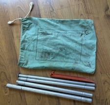 Boy Scouts of America Vintage Forty Niner tent Poles/Stakes And Bag Only 1960s