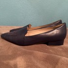 Cole Haan Women’s Navy Blue Leather & Suede Low Heel Shoe Pump Sz 9B — photo 2