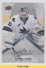 2016-17 Upper Deck MVP Silver Script Martin Jones #16 READ 0qr0