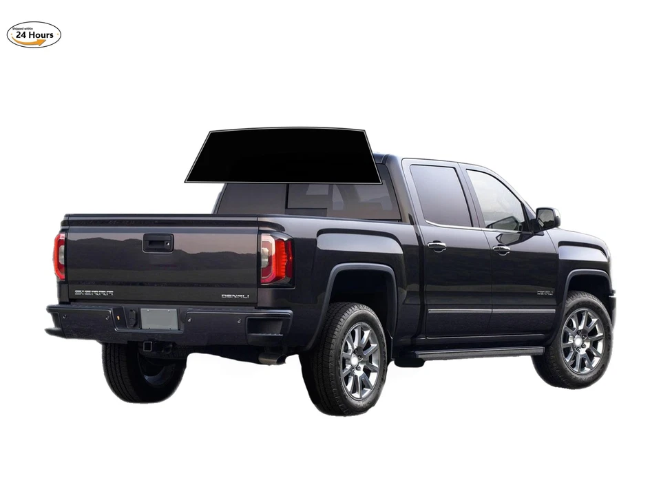 Kit de película de tinte de ventana de 2 capas precortada para GMC Sierra 1500 2014-2018 doble cabina Foto 4 de 4