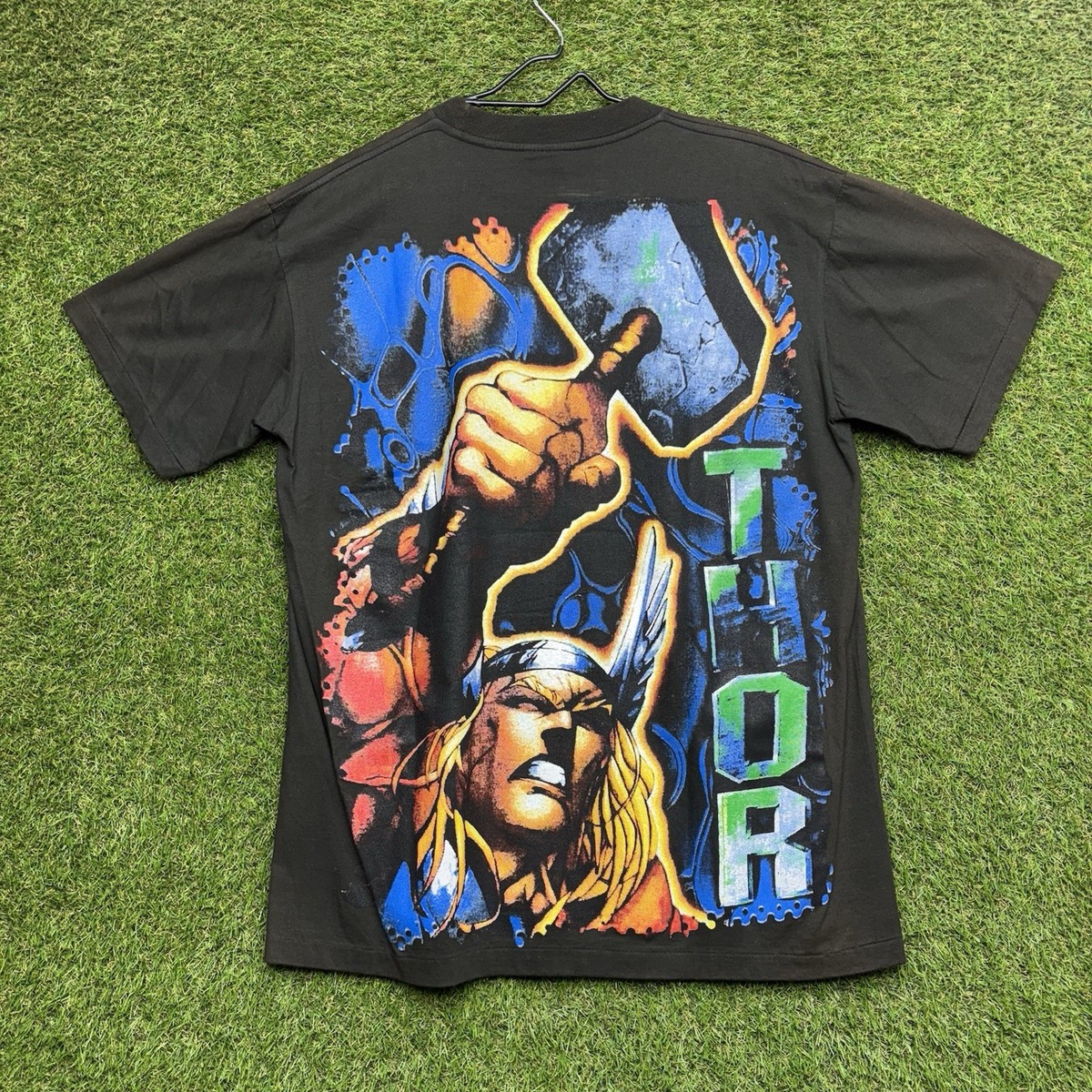 T-shirt Marvel Thor - Impression Devant, Taille L (Homme, Neuf Sans étiquette)