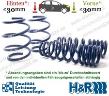 HR Tieferlegungsfedern 30mm für KIA Stinger CK, Bj. 2017-2025