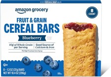 Blueberry Fruit Grain Cereal Bars, 1.3 Oz, 8 Ct