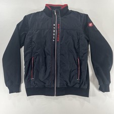 Thomas Breitling Jacket Mens XL Black Full Zip Motorsport Racing Style Y2K Logo