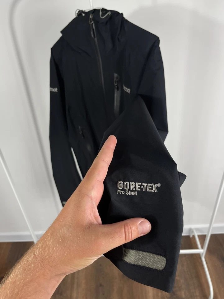 Chaqueta impermeable Marmot Gore-Tex Pro para hombre talla S senderismo al aire libre Foto 3 de 4