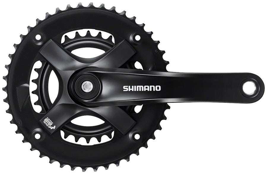 Shimano FC-TY-501-2 Crankset - 170mm, 7/8-Speed, 46-30t, Riveted, Square Taper J