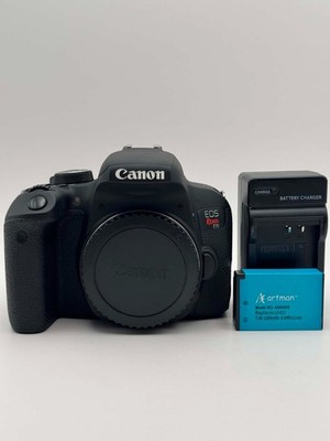 (MINT) Canon EOS Rebel T7i 24.2 MP Digital SLR Camera - Black (Body Only) #013