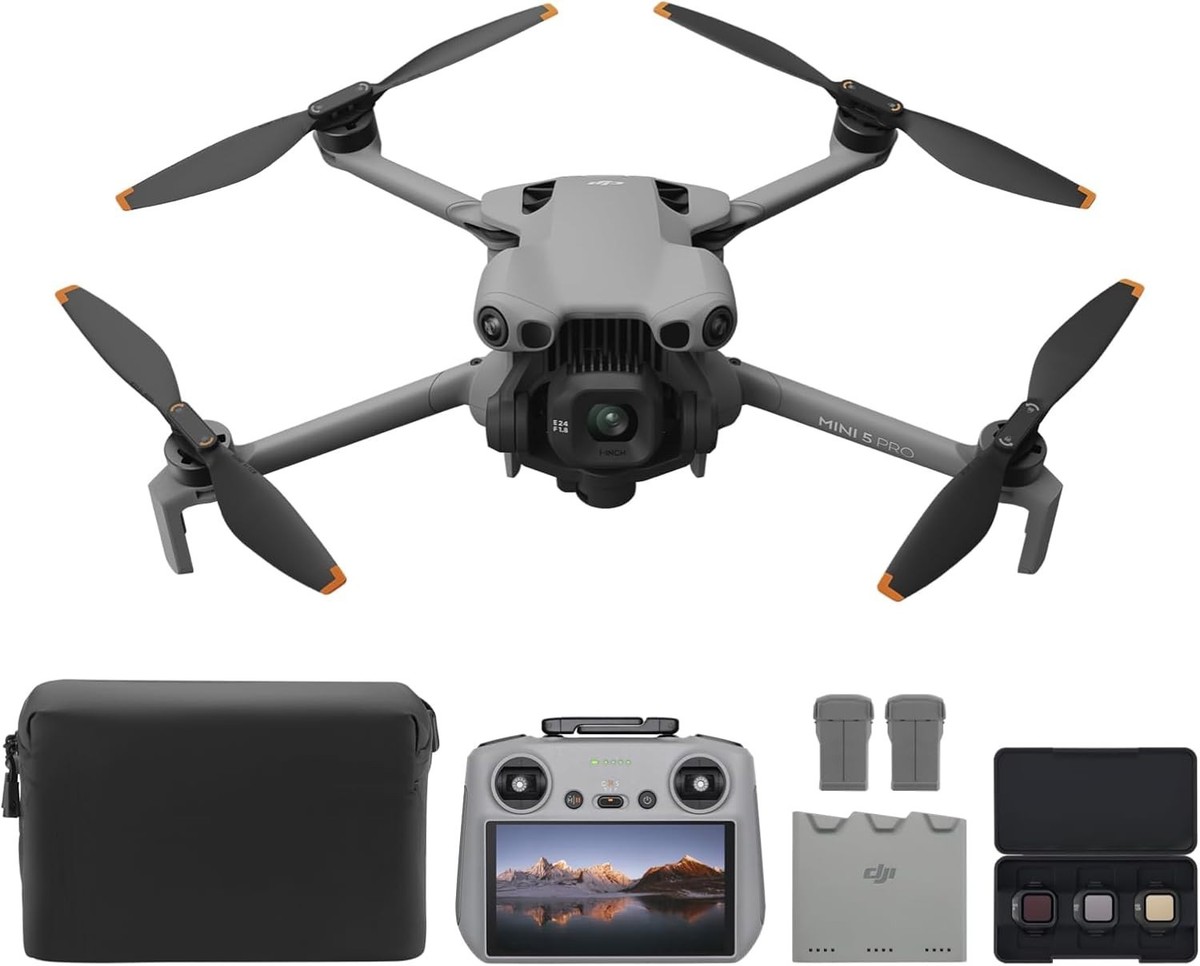 DJI Mini 5 Pro Fly More Combo Plus RC 2 Controller 52min 3 Battery