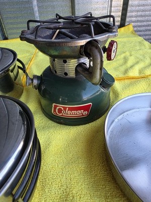 VINTAGE COLEMAN 502 SPORTSTER SINGLE BURNER GAS CAMP STOVE 1966 | eBay