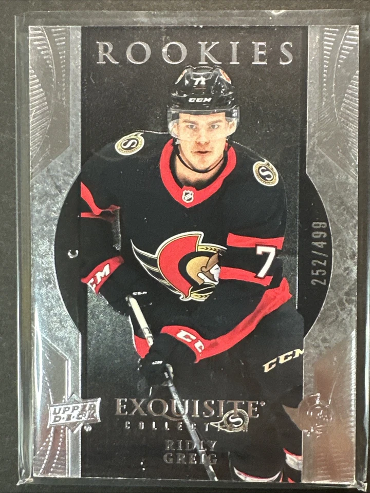 2023-24 Exquisite Collection Rookie Auto Ridley Greig /499 Ottawa Senators - Image 2 of 4