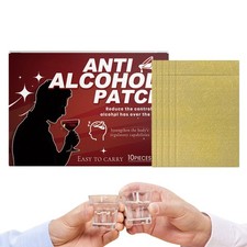 Anti Drunk Patch 10 Pieces Waterproof Portable Anti-Alcohol Post Drinking Patch