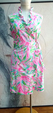 GORGEOUS NEW WITHOUT TAGS 157 LILLY PULITZER ROMEE RUFFLE WRAP DRESS SIZE SMALL