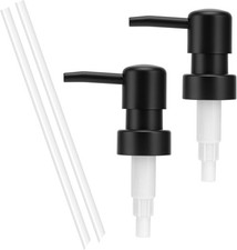 2 Pack Soap Dispenser Pump Replacement Standard 28/400 Thread Pump Head Regular