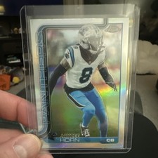 Topps Chrome - Jaycee Horn #41 Hologram Carolina Panthers NFL Football
