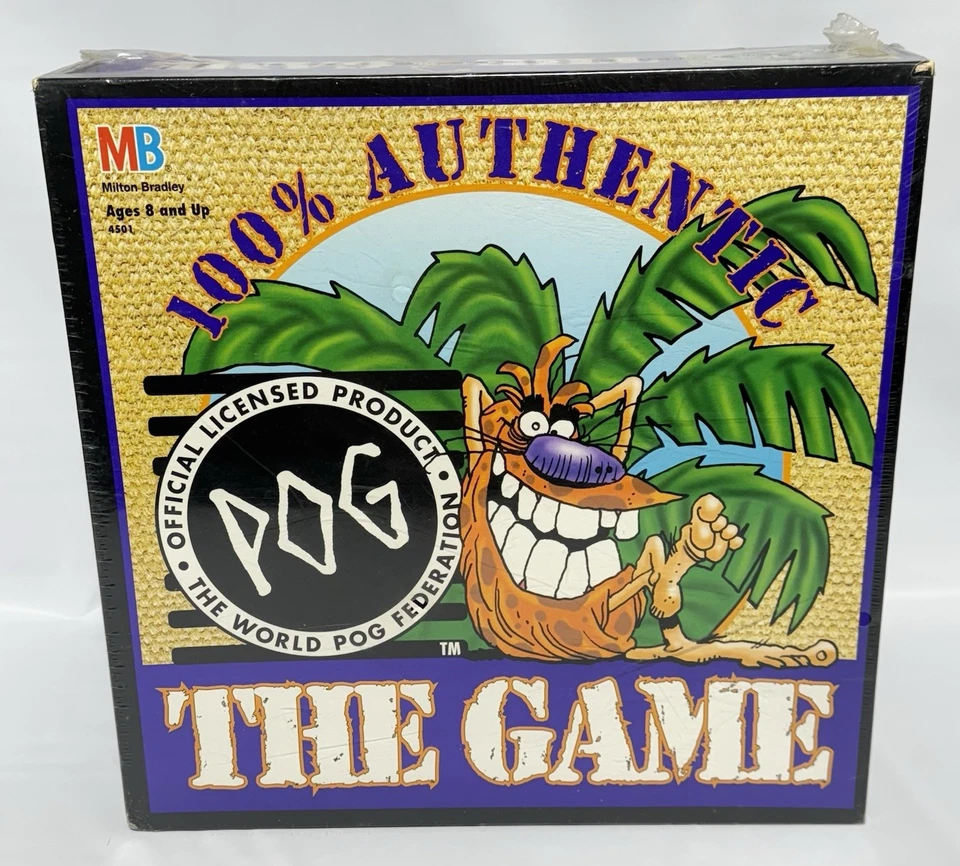 Vintage POG The Game 1995 NEW Factory Sealed Milton Bradley - Image 2 of 4
