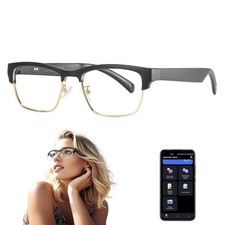 Meagtlva Ai Smart Glasses Real-Time Translation For 164 Languagesbluetooth 5.4