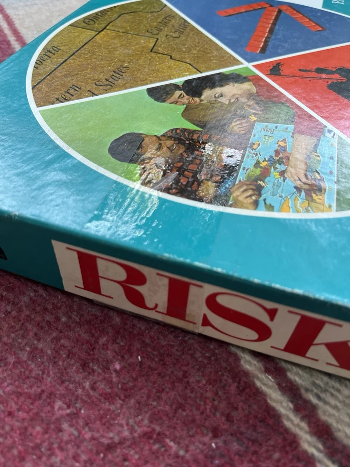 Vintage Risk Board Game 1959-1963 Edition Parker Brothers Complete - Image 4 of 4