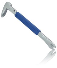 Bates Cats Paw Nail Puller, 11 Inch, Carbon Steel Nail Puller Tool with AntiS...