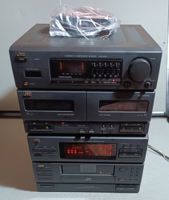 JVC CA-MX55MBK Compact Component System Stereo Receiver with