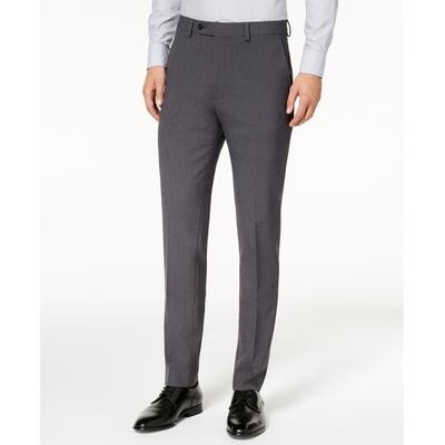 Calvin Klein Mens Skinny fit Dress Pants 38 32 Charcoal Grey Solid Stretch 5090₽
