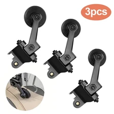 3 PCS Faux Leather Sewing Roller Presser Foot Set for Industrial Sewing Machines