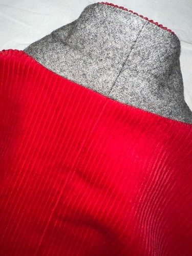 Janie & Jack Boys Red Corduroy Jacket/Blazer Size 5 - Picture 7 of 7