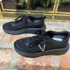 Vionic Women's Walk Max Knit Walking Sneakers Black - preowned