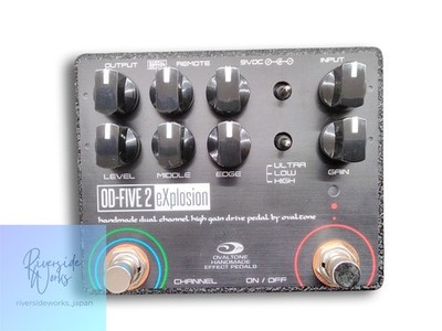 OVALTONE OD-FIVE 2 EXPLOSION Distortion Pedal Effekt Gebraucht JP
