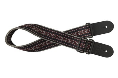 Guitar Strap Made Of Woven Cotton With Spar Pattern