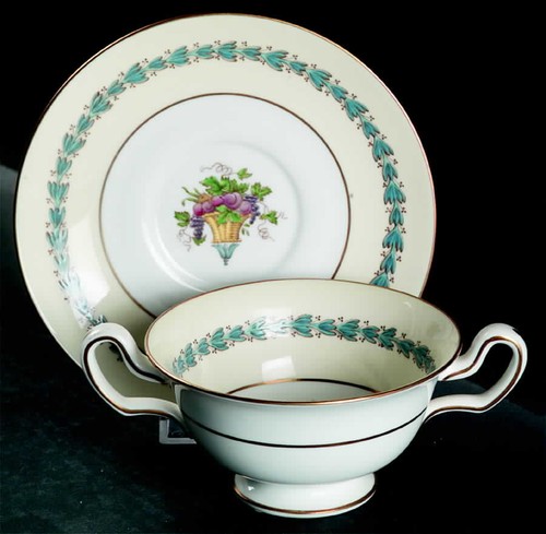 Wedgwood Appledore Cream Soup & Saucer 1871849