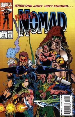 #ad #ad Nomad #18 FN 1993 Stock Image $2.90