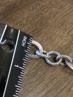 Beautiful Vintage 925 Sterling Textured Link Bracelet 38 Grams — photo 3