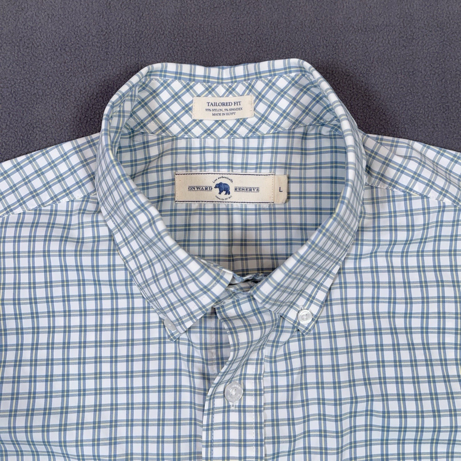 Onward Reserve Performance Button Down Shirt Mens… - image 2