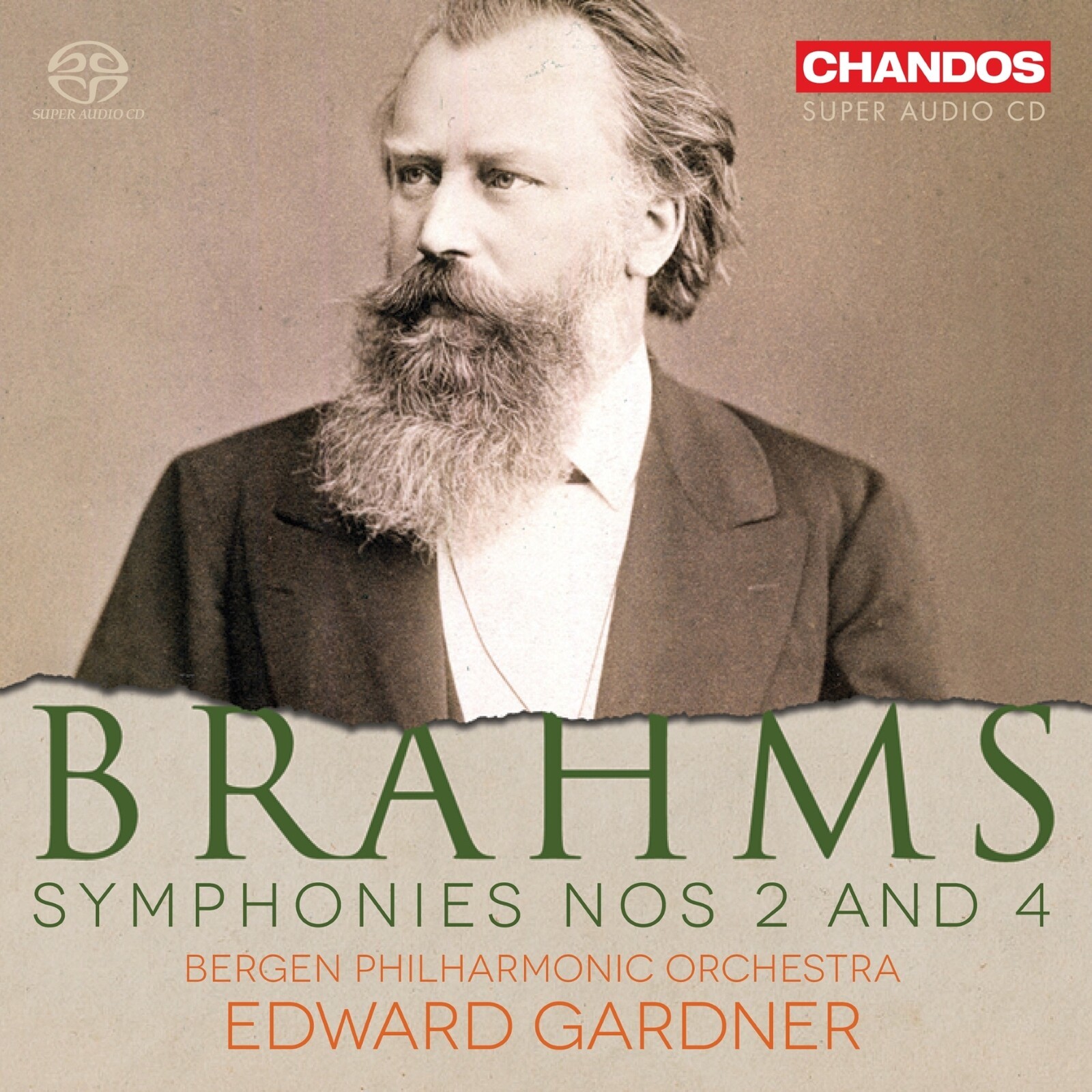 CHSA5248 Bergen Philharmonic Orchestra and Edward Gardner Brahms: Symphony No. 2