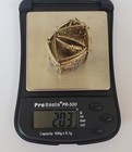 VINTAGE ALICE CAVINESS STERLING MARCASITE FILIGREE PANEL BRACELET, GERMANY — photo 6