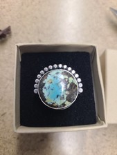 925 Turquoise Ring Size 7