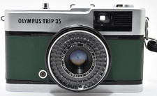     MINT OLYMPUS TRIP 35 Dark Green Point  Shoot 35mm Film Camera Japan 2703324