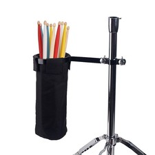 Drum Stick Holder Adjustable Drum Sticks Bag Drumstick or Brushes Mallets Con...