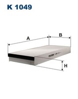 Filtron Innenraumfilter K 1049 Partikelfilter FüR 2000 MAN L2000 Steyr