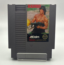 Acclaim Rambo Nintendo NES Cartridge NTSC-U/C (US/Canada) Rambo Series