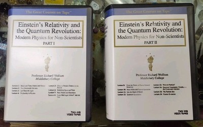 Prof. Richard Wolfson s Lecture Einstein s Relativity & Quantum Revolution VHS