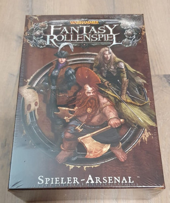 Warhammer Fantasy Rollenspiel RPG - Spieler-Arsenal deutsch - OVP (neu)